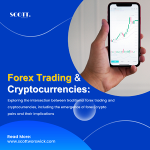 Read more about the article Forex Trading and Cryptocurrencies: Exploring the intersection between traditional forex trading and cryptocurrencies, including the emergence of forex/crypto pairs and their implications