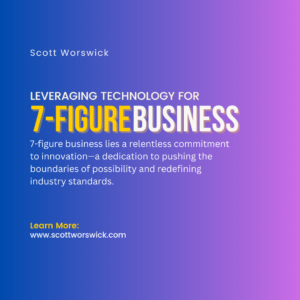 Read more about the article Leveraging Technology for 7-Figure Business Growth: Examine the role of technology and digital tools in scaling a business to seven figures, exploring automation, AI, and other tech-driven strategies that streamline operations and drive revenue