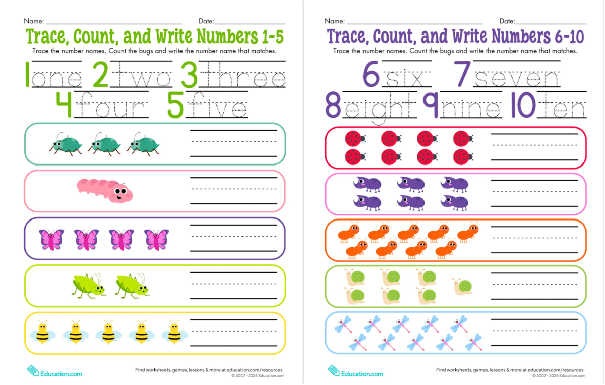 Subtract boredom, add fun! Celebrate Math Month with these worksheets